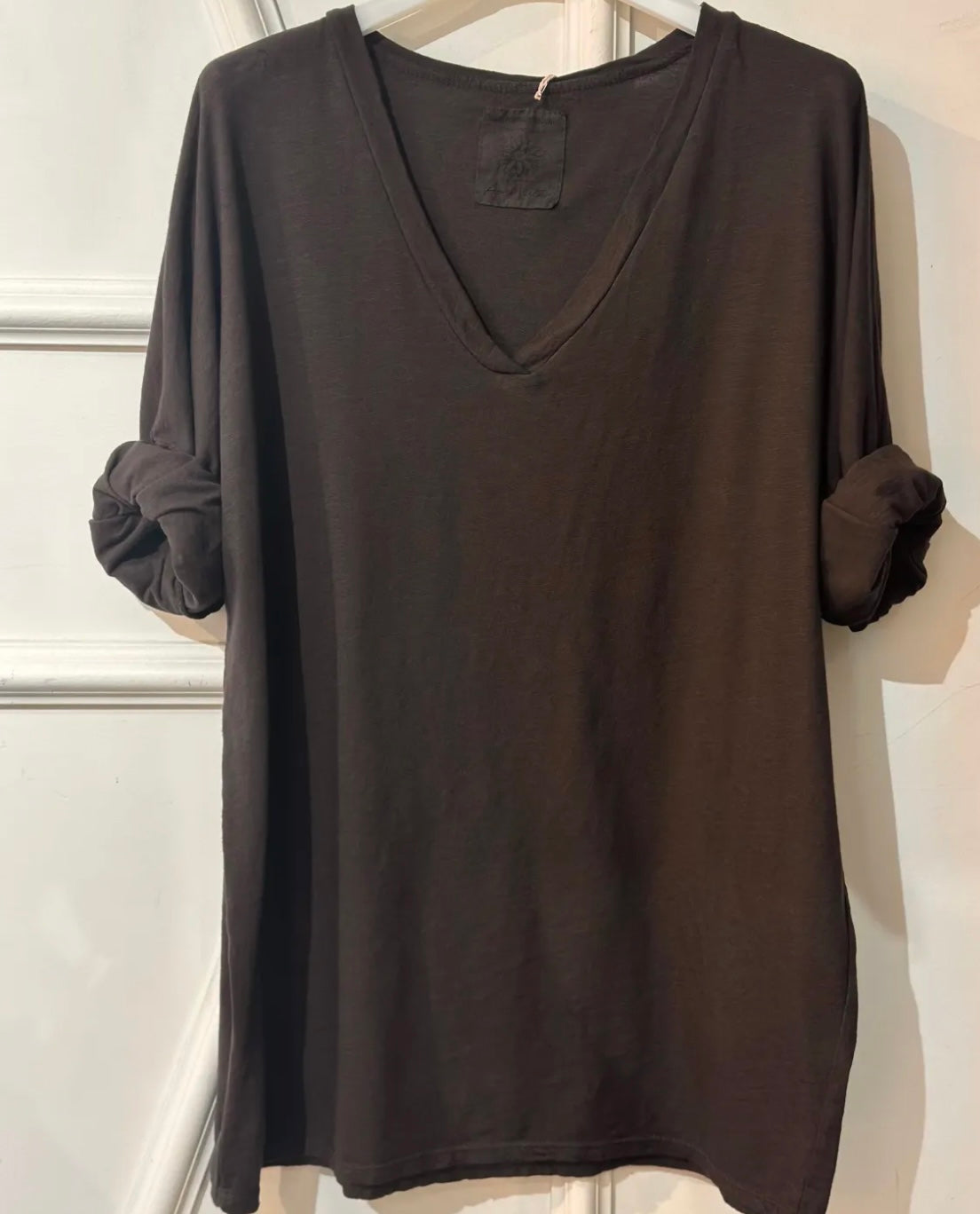 T-shirt Basic col V