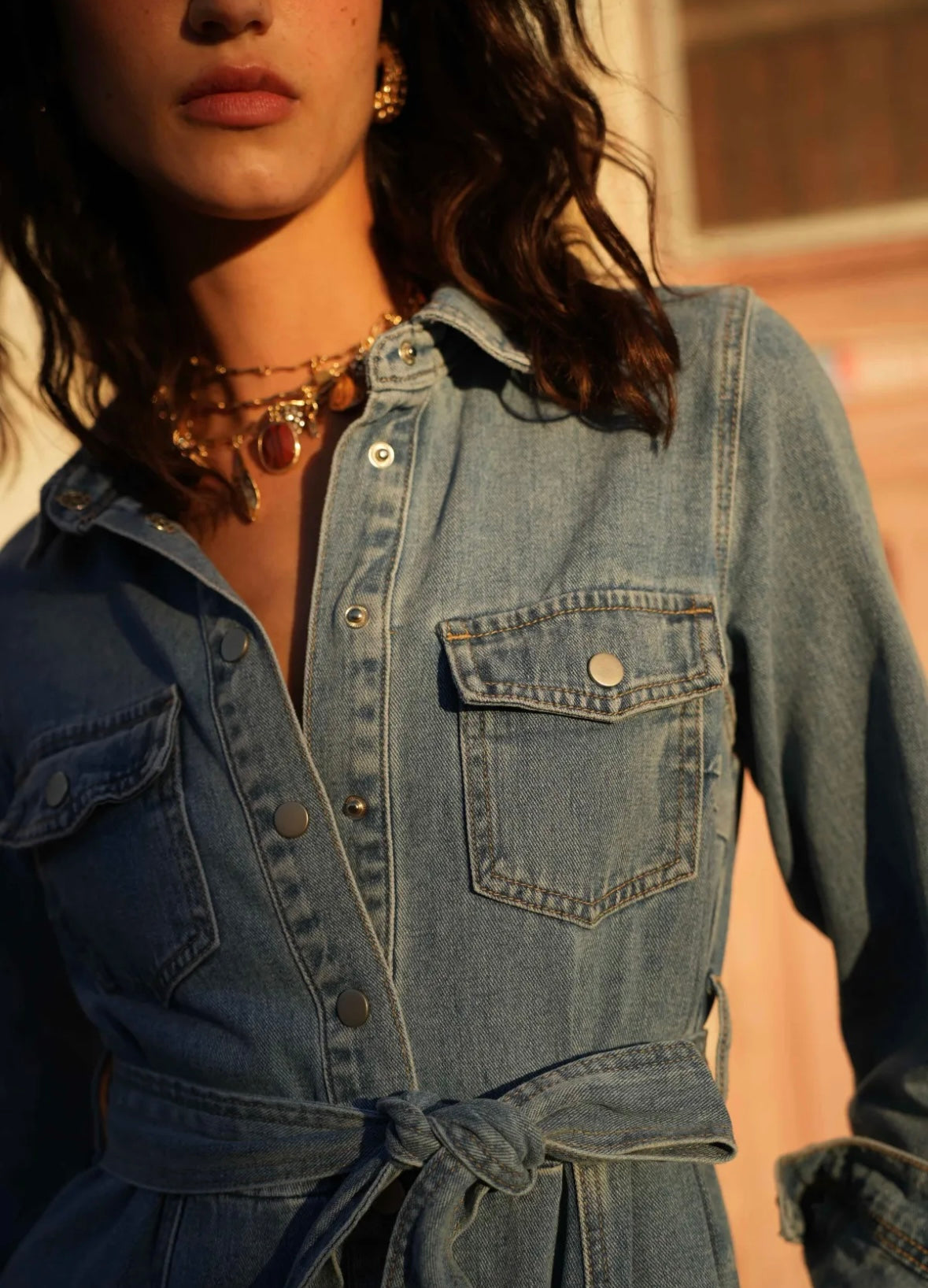 Robe en jean Rosalie
