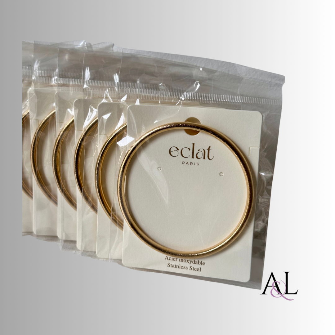 Bracelet rigide doré