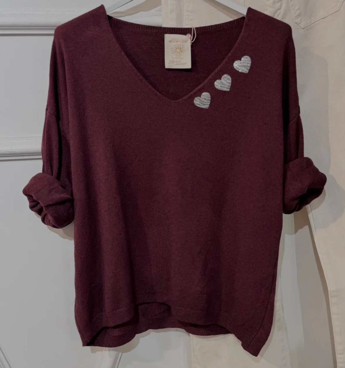 Pull Basic coeur
