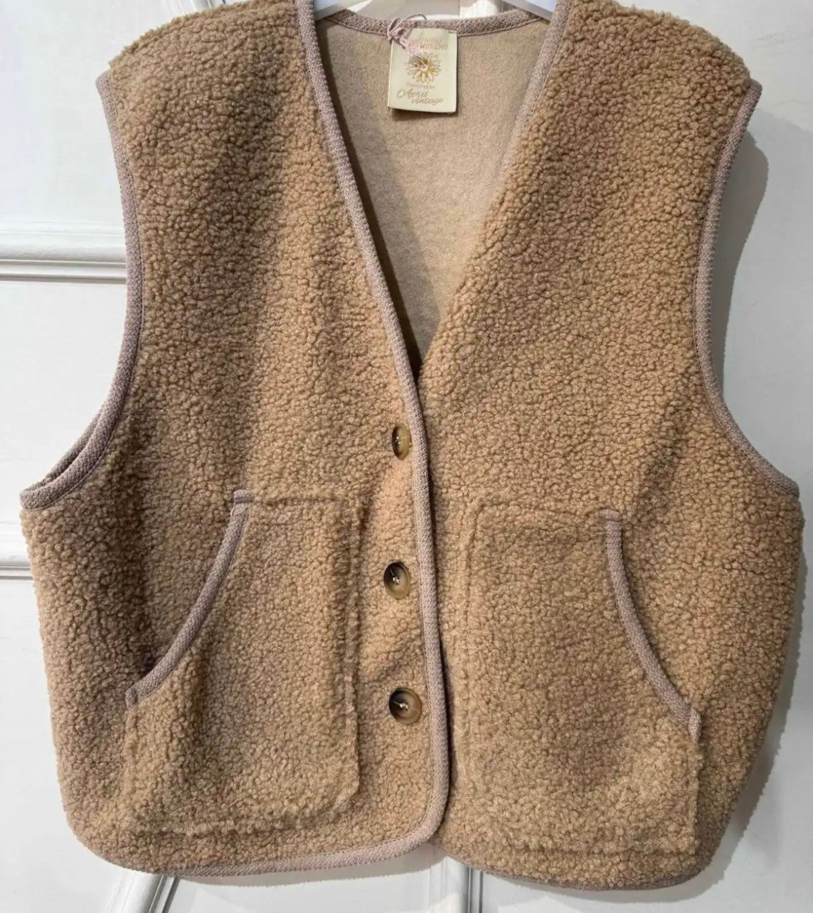 Gilet mini bouclette
