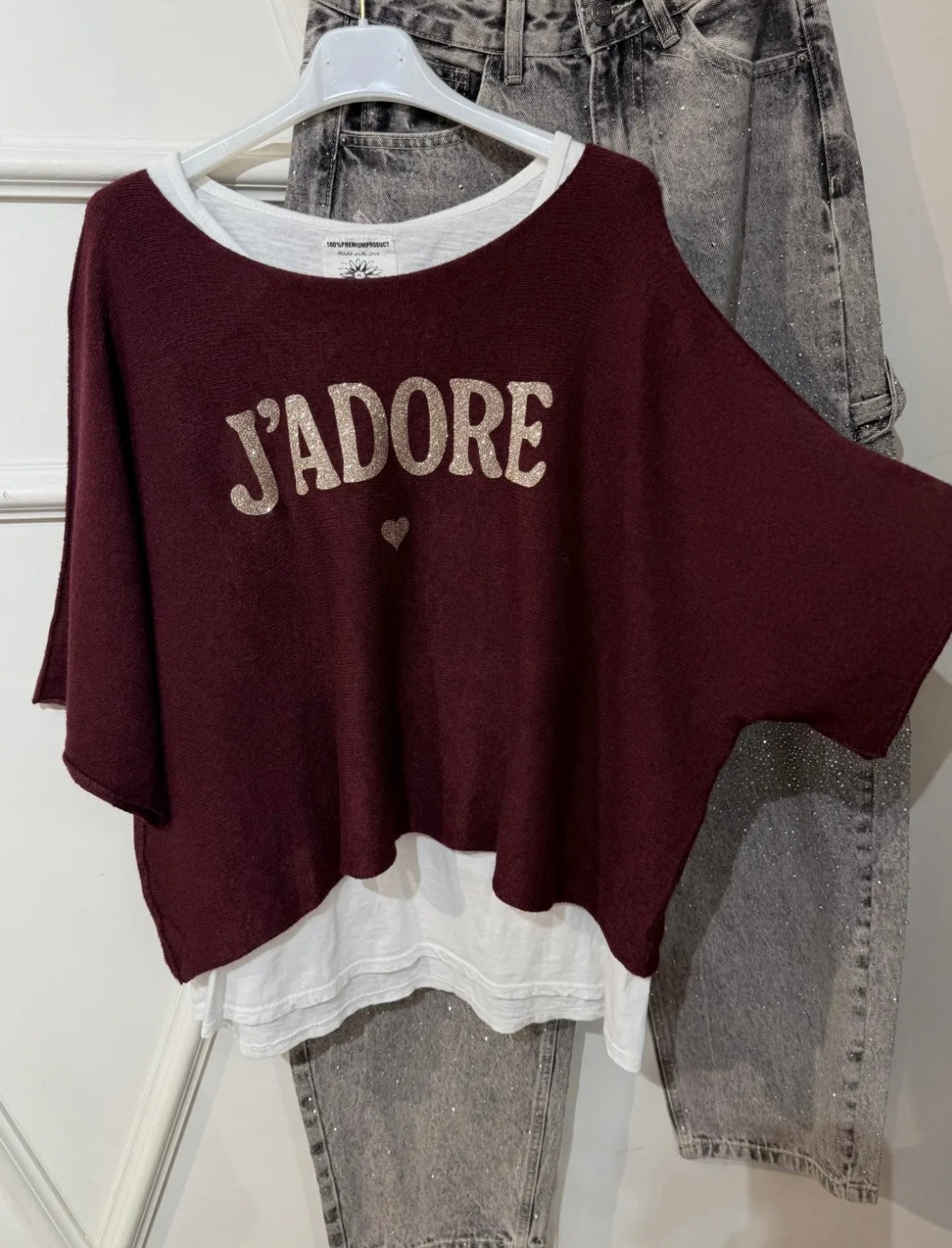 Pull j’adore