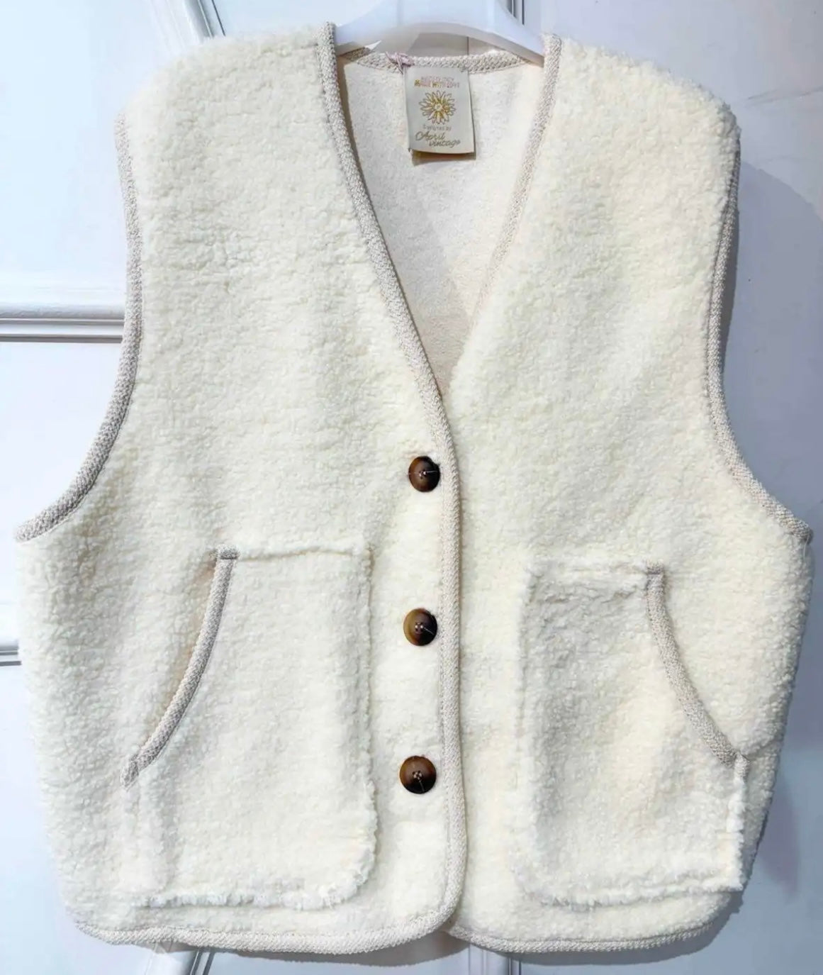 Gilet mini bouclette