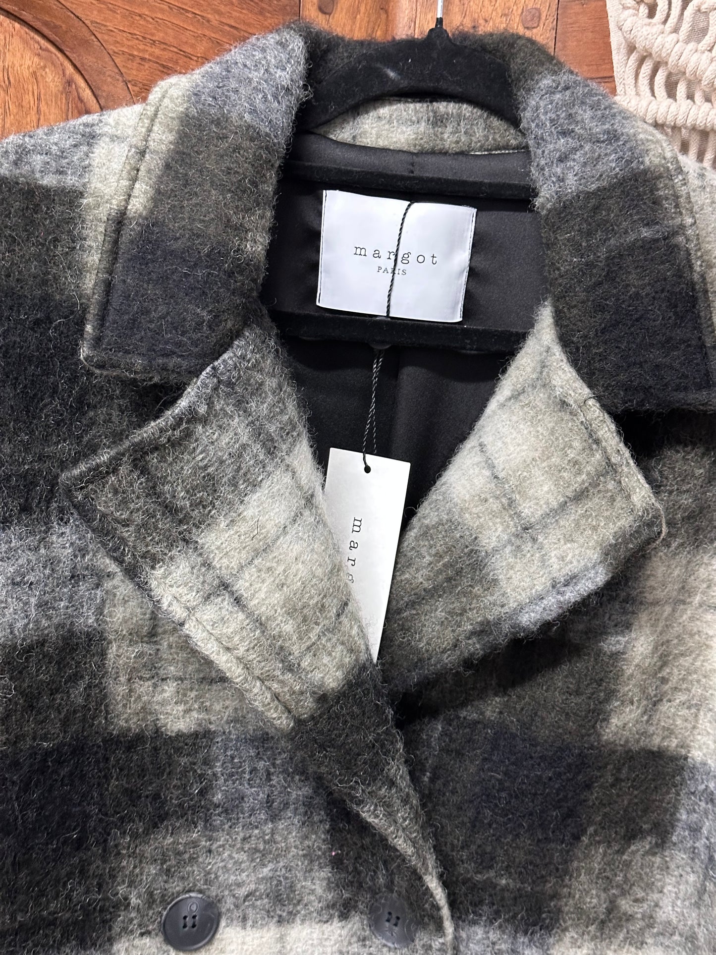 Veste à carreaux Veca