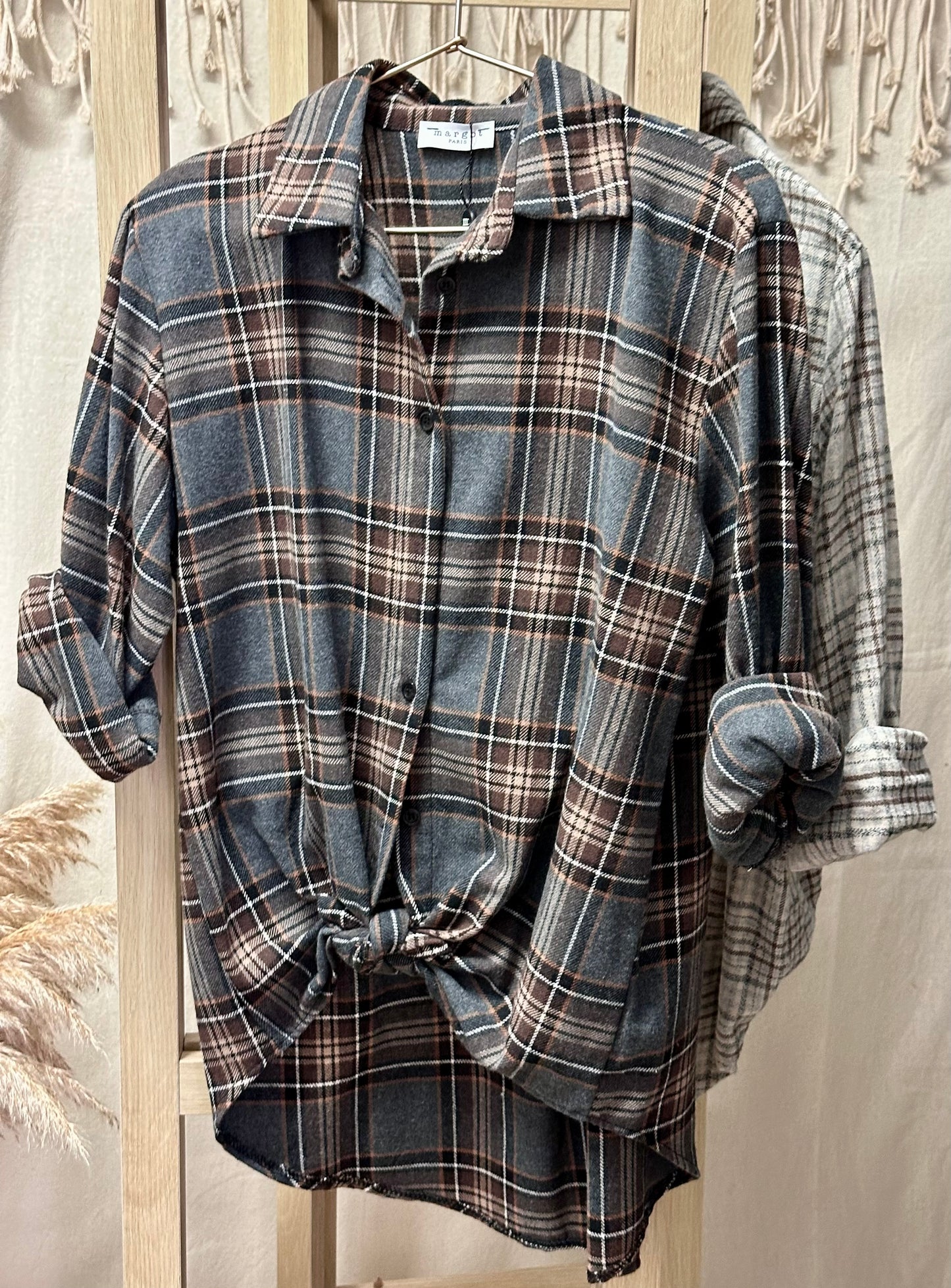 Chemise carreaux Cara