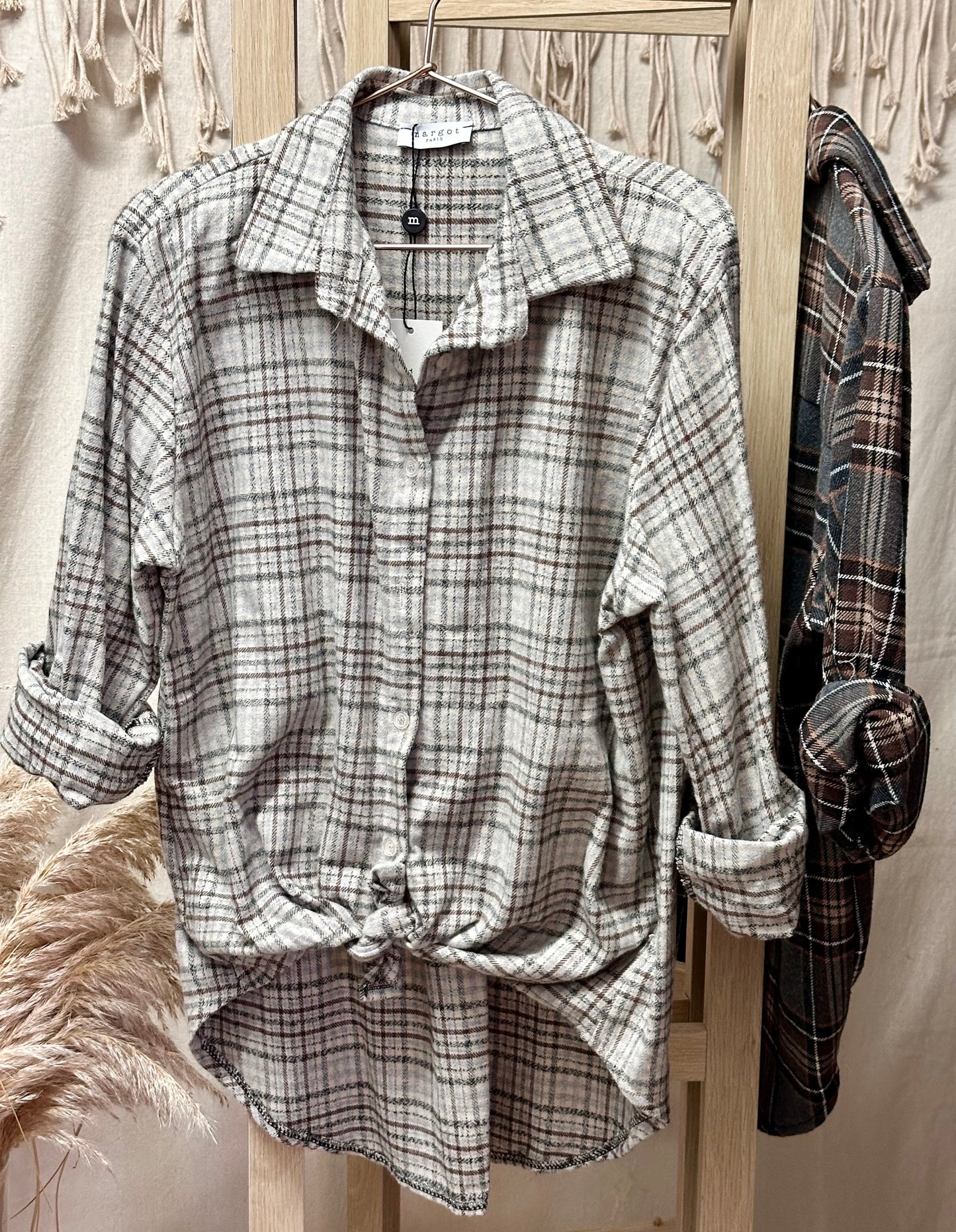 Chemise carreaux Cara