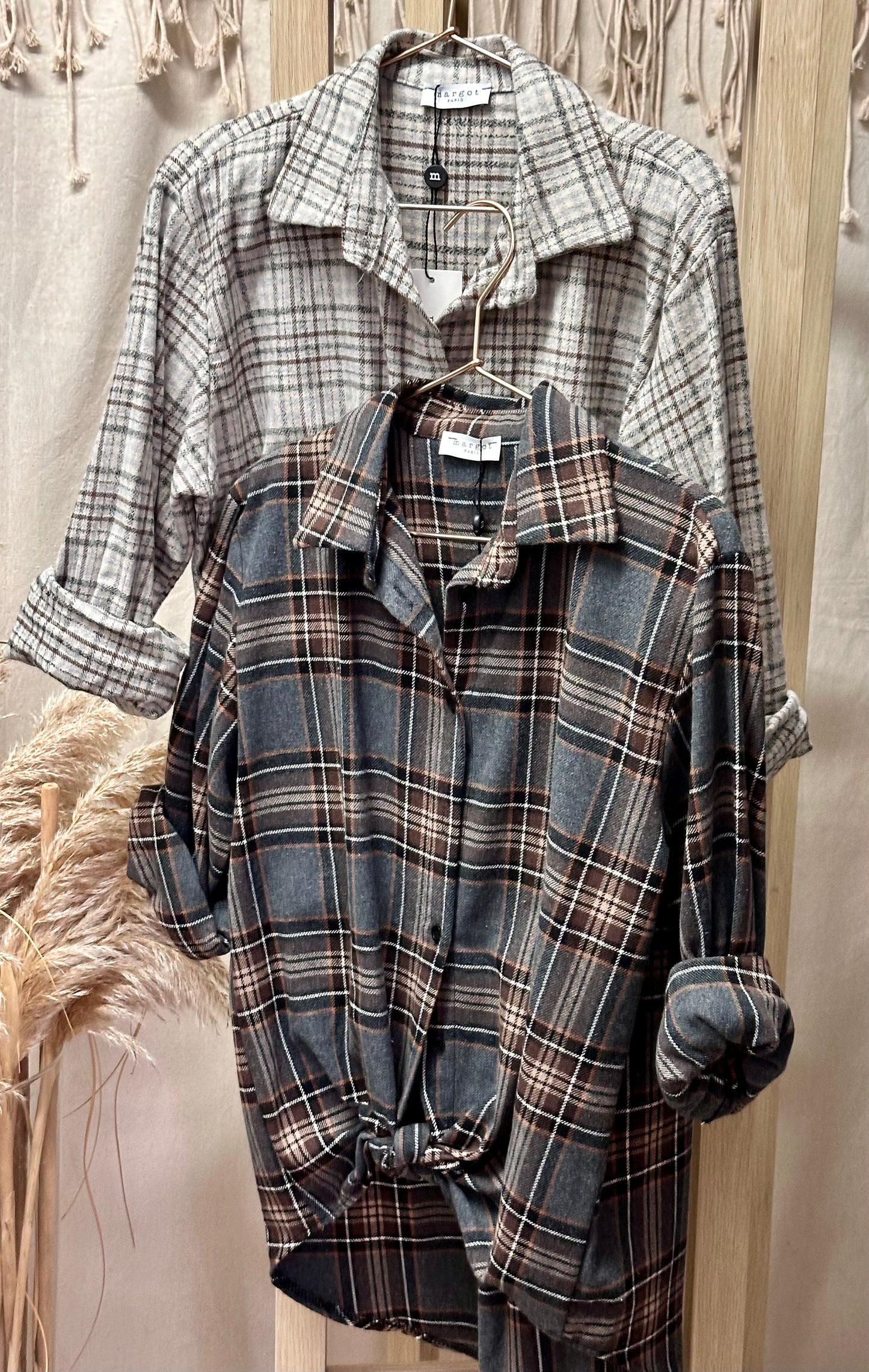 Chemise carreaux Cara