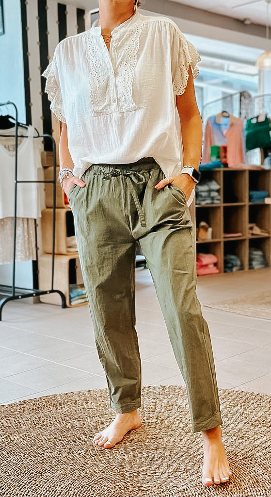 Pantalon Nydia en Coton
