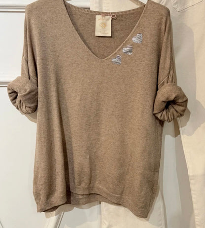 Pull Basic coeur