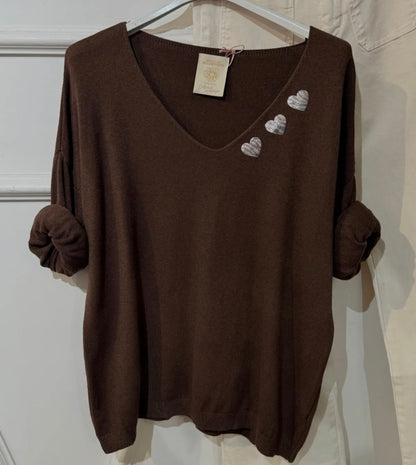 Pull Basic coeur