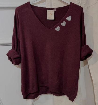 Pull Basic coeur