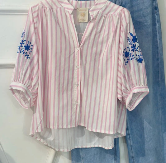 Blouse rosa