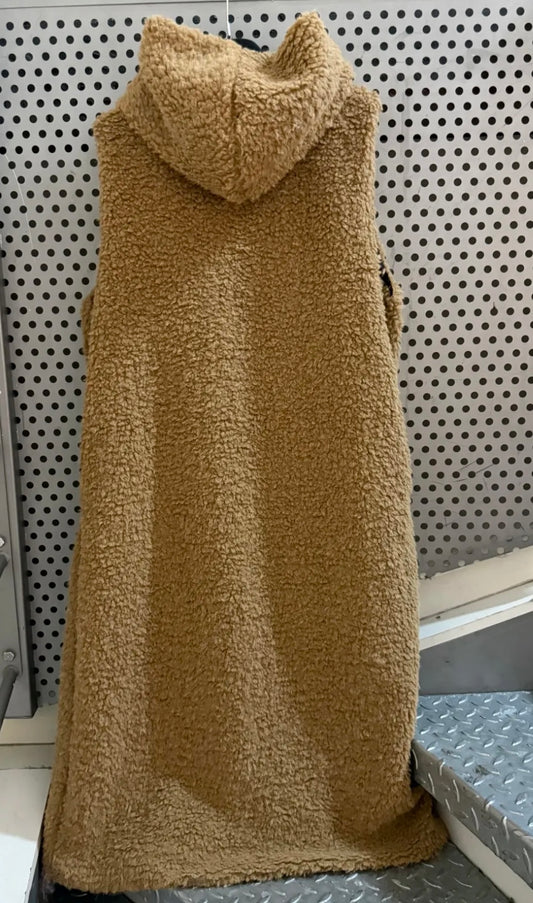 Manteau sans manches Teddy