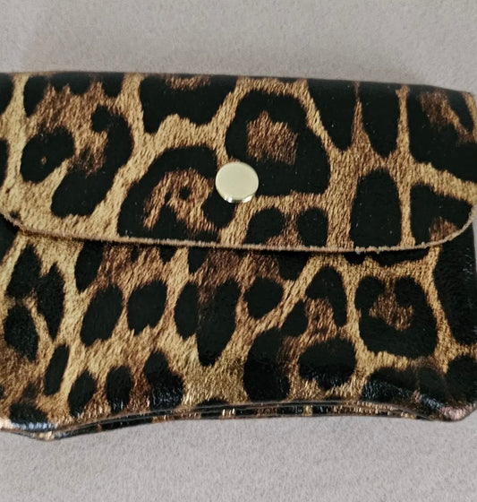 porte-monnaie cuir métallisé Kangoo