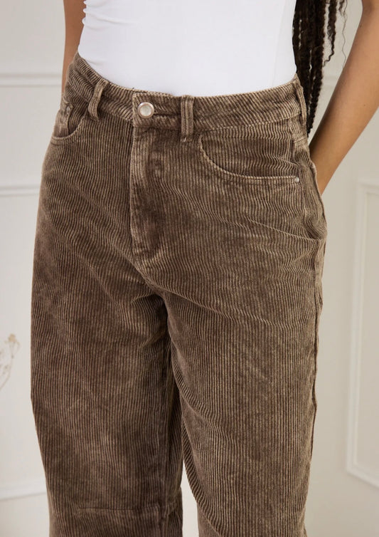 Pantalon ballon velours