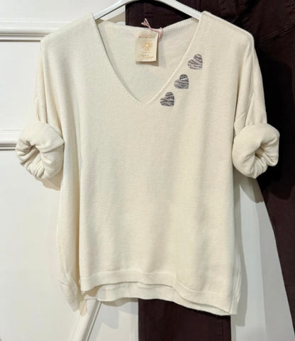 Pull Basic coeur
