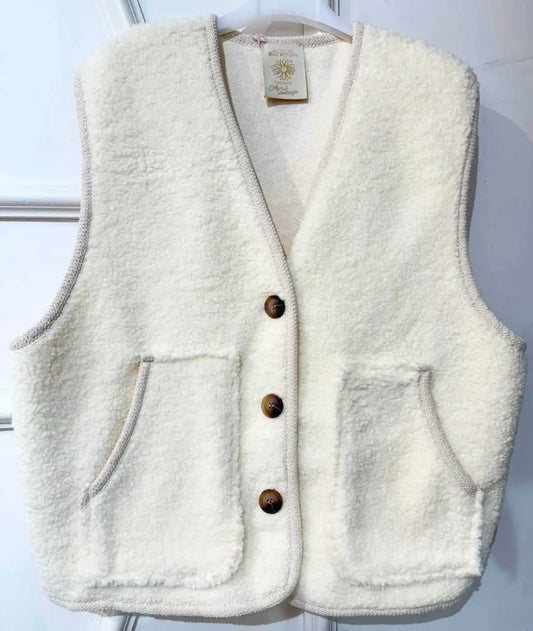 Gilet mini bouclette