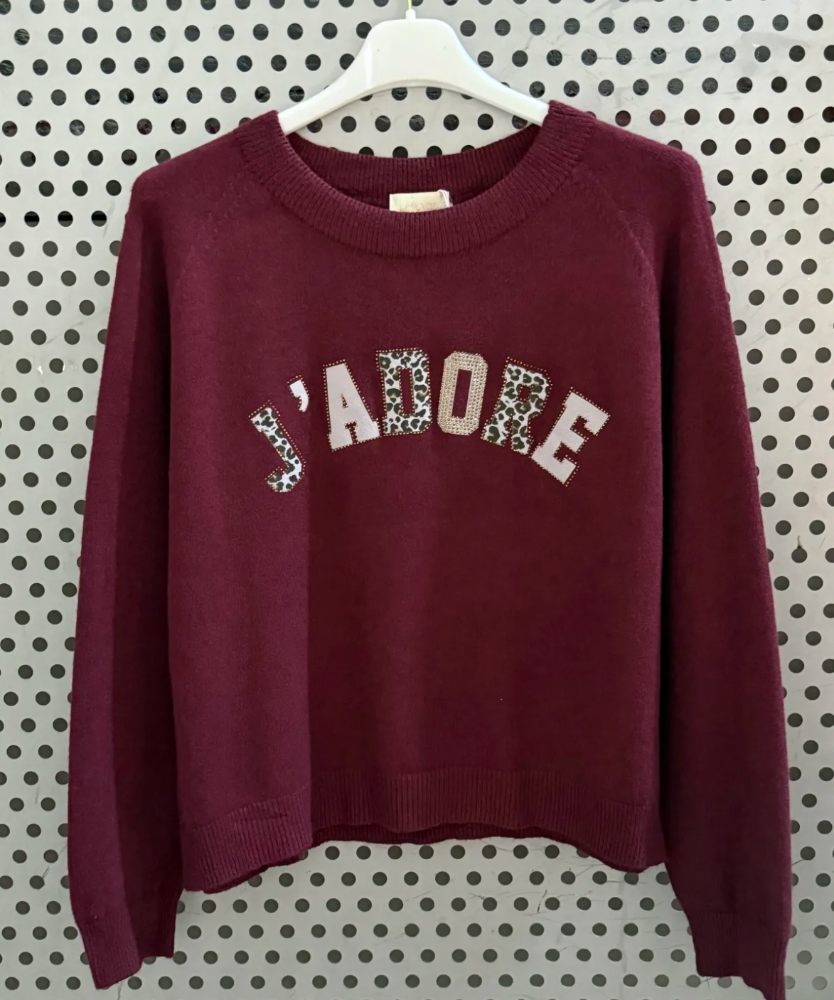 Pull j’adore
