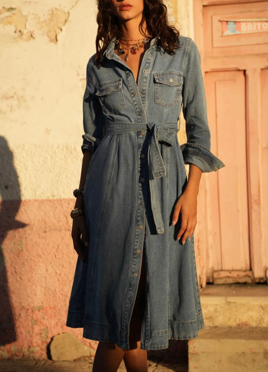 Robe en jean Rosalie