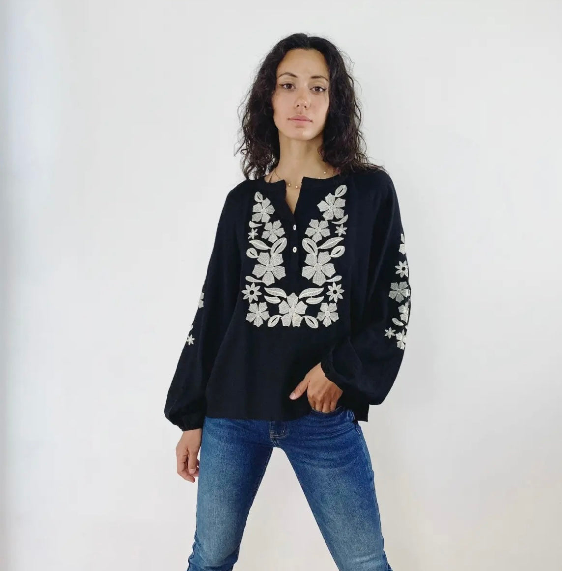 Blouse brodée Jubylee