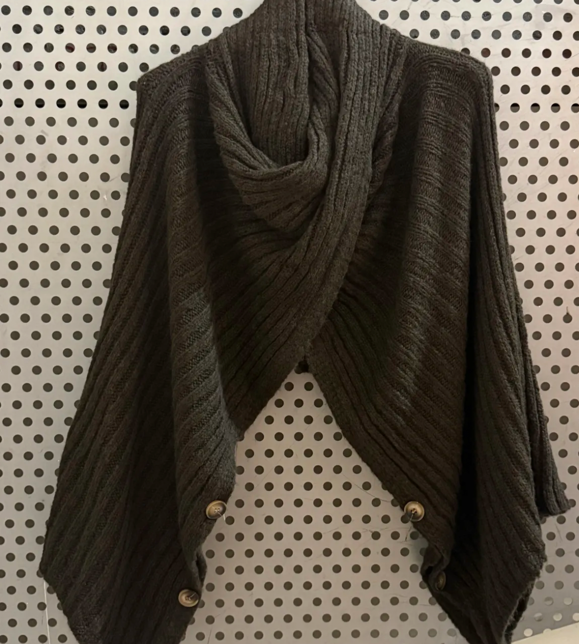 Poncho April vintage