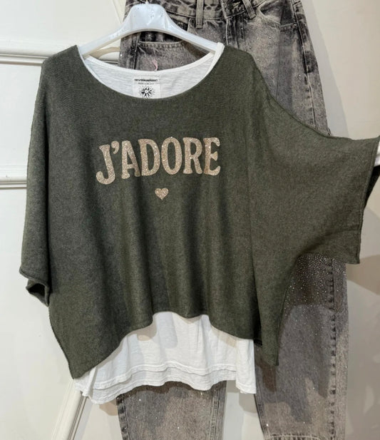 Pull j’adore