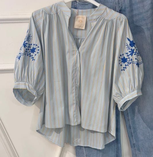 Blouse fleur de brise
