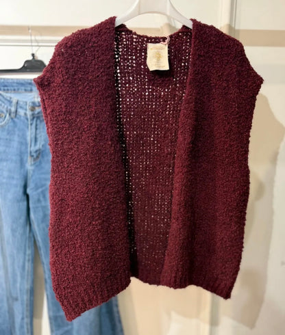 Gilet bouclette basic